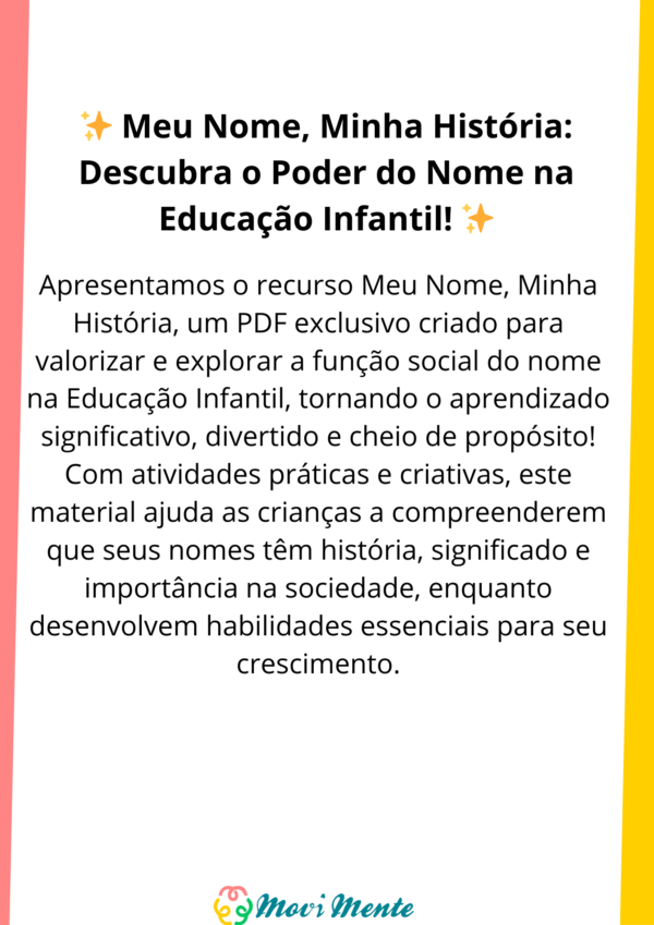 Meu Nome, Minha História - Image 2